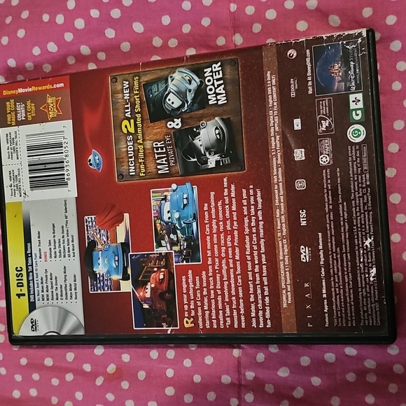 🩷3 For $10🩷Cars Toon: Mater's Tall Tales DVD - Picture 2 of 2